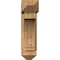 Ekena Millwork Imperial Arts and Crafts Rough Sawn Bracket w/ Offset Brace, Western Red Cedar, 6"W x 18"D x 22"H BKT0604X18X22IMP03RWR - alternate 2
